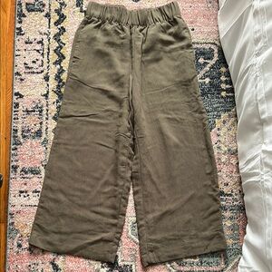 Women’s H&M linen cropped pant